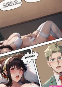 Porn comic Yors successful plan. illumaru Sex comic brunette Yor returned
