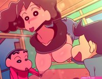 Misae Nohara underrated anime milf porn comic