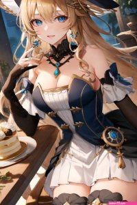 AI generated genshin impact navia hentai pictures by komi about genshinimpact legwear