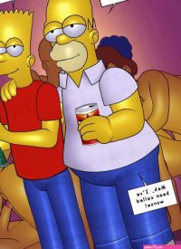 The Simpsons porn The family orgy Issue 1