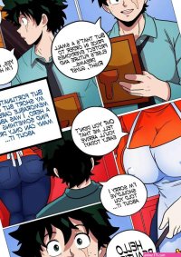Porn comic Boku My Hero Academia. Estoy Aqui. Gansoman Sex comic came home from