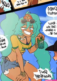 Porn comic A hot vacation. Brazilian Miku. The Kinky Quest Sex comic hot babe came
