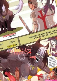 Porn comic A Wild Shewolf Appeared. Chapter 1. UselessBegging. Sex comic beauties found a