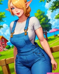 Elf Milf. TheCoomjurer. AI Generated..