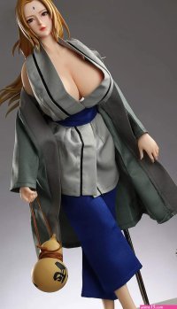 Naruto Gals:Tsunade silicone anime sex doll anime masturbaror love dol