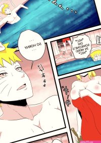 Naruto X Tsunade Hotspring Affair Porn Comic english 02