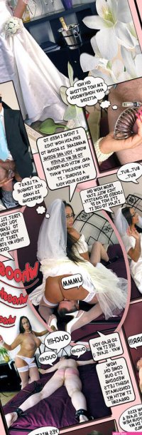 Honeymoon Wedlocked Femdom Comic Strip