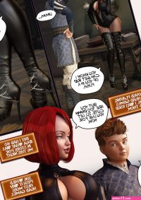 Femdom porn comic