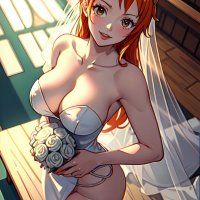 hentai anime ai generated waifu nami one piece