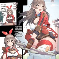 Porn comic Amber. Zoku Genshin Impact Sex comic Caught Young Hot