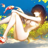 animal barefoot fish nero nilu nude original pointed ears underwater water
