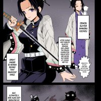 Porn comic RAPE OF DEMON SLAYER 2. Kimetsu no Yaiba Sex comic Brunette Babe With