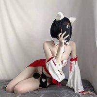YINSHENG Lingerie Anime Cosplay Costume Sex Womens Retro Kimono Open Uniform Womens Sleepwear Sexy Lace Pyjamas Set for Women Family Pyjamas Elegant Underwear Sleep Pyjamas All : Amazon.de: Fashion
