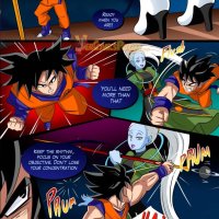 Goku X Vados Marcarita Kusu Special Training By Accel Art
