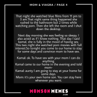 Me My friend My mom Viagra