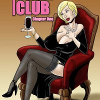 Porn comic The Book Club. Part 1. Sex comic girls from the