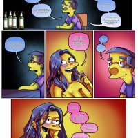 The Simpsons My Best Friends Mom Porn comic Cartoon porn comics Rule 34 comic