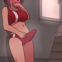 Anime Futanari Throbbing Handsfree Cumshot Ejaculation