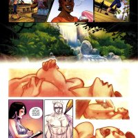 Porn comic The Goddess. Chapter 2. Nephyla. Sex comic busty brunette with