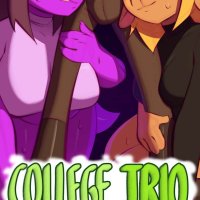 Porn comic College Trio. Svarzye Sex comic hot babe was