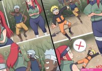 Porn comic Kushina Training Session Sex comic Naruto was distracted