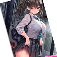 Big Boobs Kase Daiki Poster Hot Anime Girl Picture Print Wall Art Decor 24x36