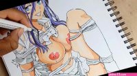 Speed Drawing Hentai Female