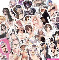 52PCS Anime Sexy Girl Stickers for Adults Nepal
