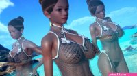 Ai Shoujo Ebony Beauty Tiara in Realistic 3D Animated Sex with Multiple Orgasms Uncensored