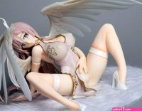 SHATKA Ecchi Figure Hentai Figure White Angel Large Wing Chinese Dress Ver. Removable Clothes Exposed Busty Hot Girl Bare Leg Anime Character Statue :.au: Toys Games