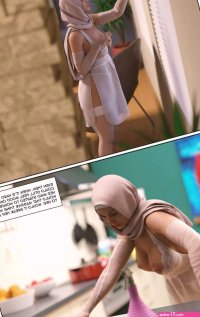 Porn comic 10 AM. Chapter 2. LoseKorntrol Hijab 3DX. Sex comic busty brunette milf