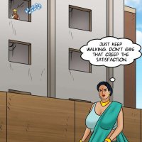Porn comic Velamma. Chapter 121. Meow. Velamma. Sex comic busty brunette MILF