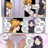 Evangelion Crossdressing Porn Comic english 13