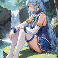 Porn comic Aqua. KonoSuba. Animeiris Sex comic babe Aqua was