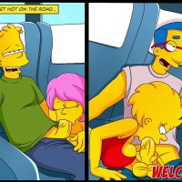 New sex scenes in the simpsons cartoons