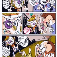 Luans Punishment porn comic
