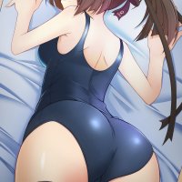 Wallpaper : anime girls ass cartoon Kantai Collection black hair comics clothing Akizuki KanColle mangaka undergarment 1915x3300