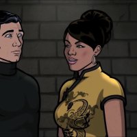 Archer groin knee LANA KANE ballbusting anime kick in the nuts