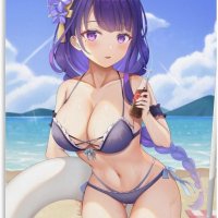 Sexy Hot Anime Girl Print Photo Art Painting Canvas Martinique
