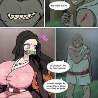 The night of the demon and nezuko comic porn