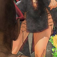 The DARK ELF QUEEN and the SLAVE ORC