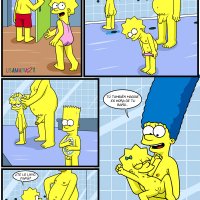 Bart marge and lisa porn comics vector