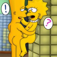 Simpsons Bart Lisa Maggi