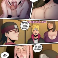 Hinata dientot Konohamaru agar Boruto lulus