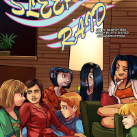 Sleepover Raid Porn comic Cartoon porn comics Rule 34 comic