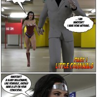 Wonder Woman 3D Comic comic porn