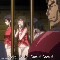 Sexy Japanese anime fucks without mercy her horny and wil...