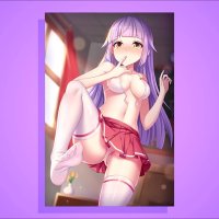 Hentai Girl Fantasy slowly undressing for you