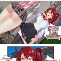 Comic porno Chantaje Sexual a mi Prima la Idol 2. NFT Waifuz cmico de sexo caliente morena estaba