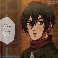 Mikasa x Eren x Annie comic porn